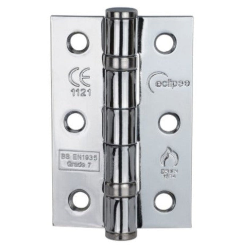 76mm x 51mm Grade 7 Stainless Steel Ball Bearing Hinge