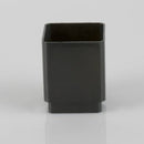 Brett Martin Downpipe 65mm Square Connector Black