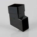 Brett Martin Downpipe 65mm Square 112.5 Degree Shoe Black