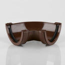 Brett Martin Gutter 112mm Roundstyle 120 Degree Angle Brown