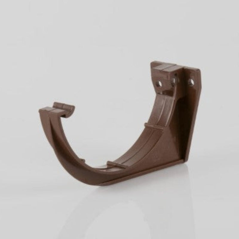 Brett Martin Gutter 112mm Roundstyle Multi-Fix Fascia Bracket Brown