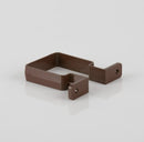 Brett Martin Downpipe 65mm Square Bracket Brown