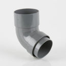 Brett Martin Downpipe 68mm Round 112.5 Degree Offset Bend Grey