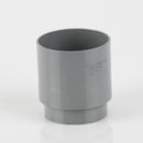 Brett Martin Downpipe 68mm Round Connector Grey