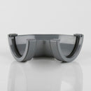 Brett Martin Gutter 112mm Roundstyle 120 Degree Angle Grey