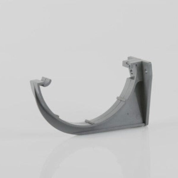 Brett Martin Gutter 112mm Roundstyle Multi-Fix Fascia Bracket Grey