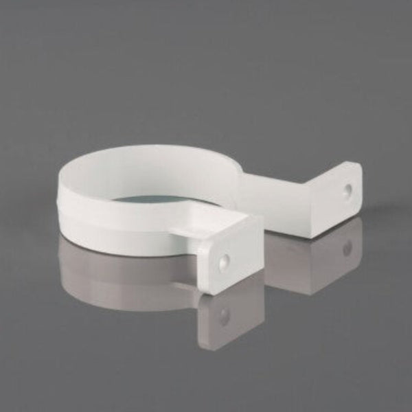 Brett Martin Downpipe 68mm Round Bracket White