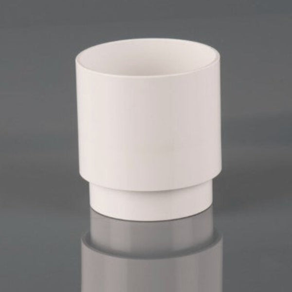 Brett Martin Downpipe 68mm Round Connector White