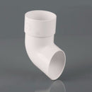 Brett Martin Downpipe 68mm Round 112.5 Degree Shoe White