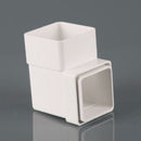 Brett Martin Downpipe 65mm Square 92.5 Degree Bend White