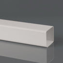 Brett Martin Square Downpipe 65mm White