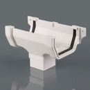 Brett Martin Gutter 114mm Squarestyle Running Outlet White