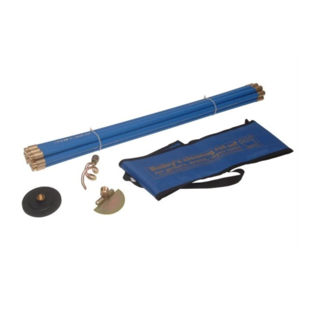 Basin Spring Rods Bailey Drain Rod Set