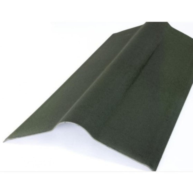 Bitumen Corrugated Roof Ridge Green 850mm