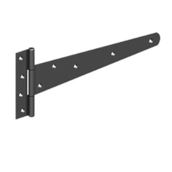 Epoxy Black Tee Hinge (Pair + Screws)