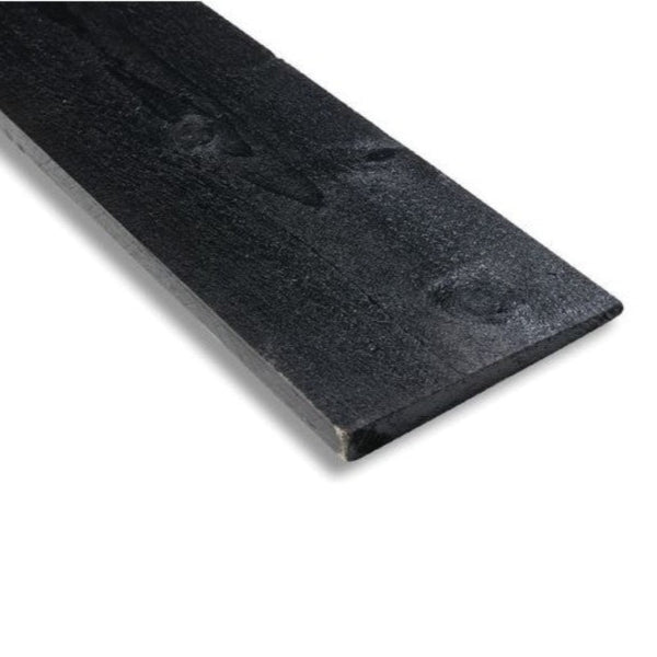 Black Treated Featheredge Cladding Boards 2EX 32 x 175mm