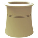Clay Cannon Head Chimney Pot Buff
