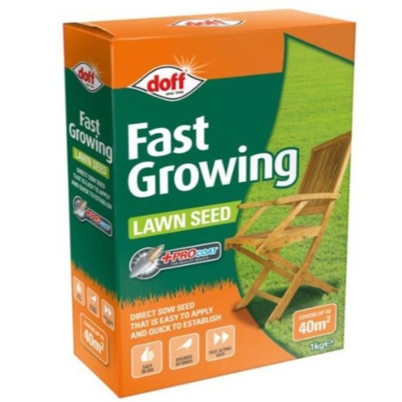 Doff Fast Growing Lawn Seed 1kg