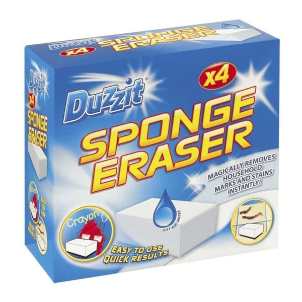 Duzzit Sponge Eraser 4 Pack