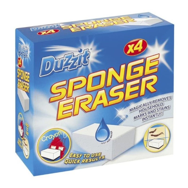 Duzzit Sponge Eraser 4 Pack