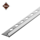 TileRite Chrome Round Tile Trim 8mm