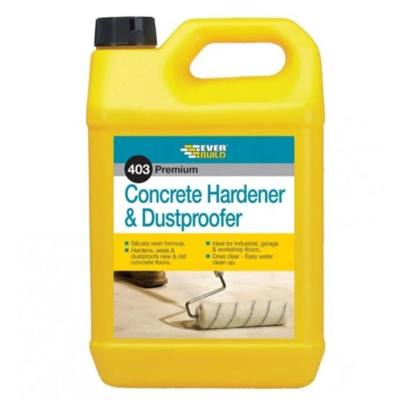 Everbuilld 403 Concrete Hardener & Dustproofer 5ltr