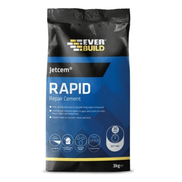 Everbuild Jetcem Rapid Repair Cement 3kg