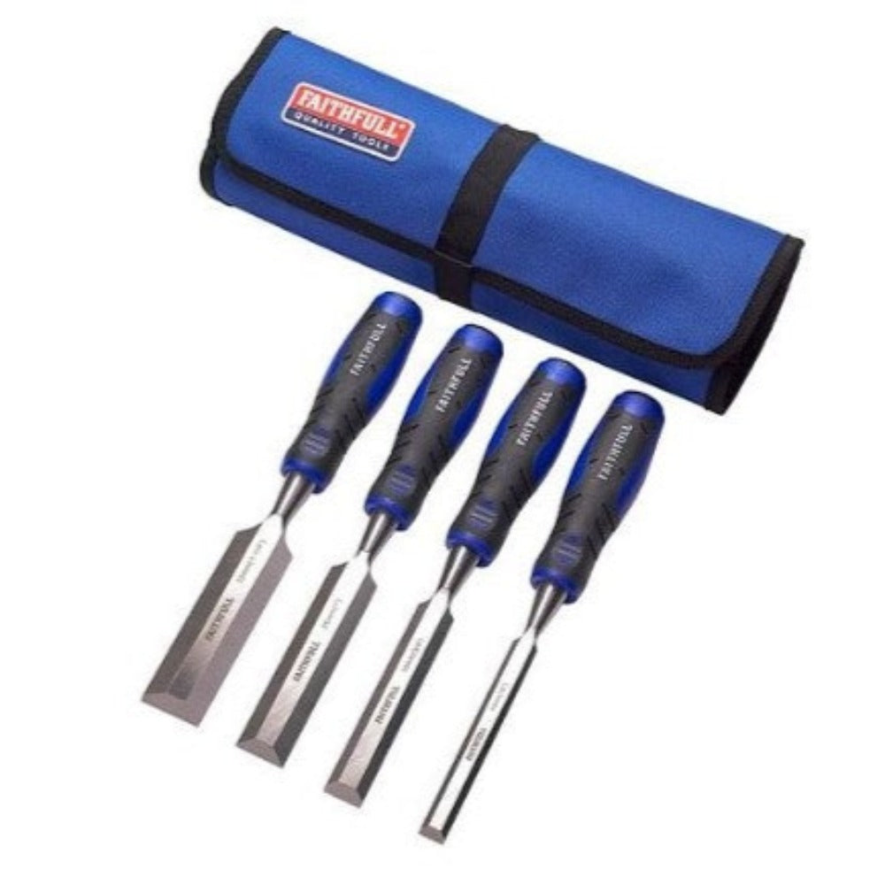 Faithfull Chisel Faithfull 4pc Chisel Set