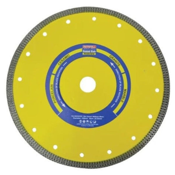 Faithfull Porcelain Diamond Blade 230mm