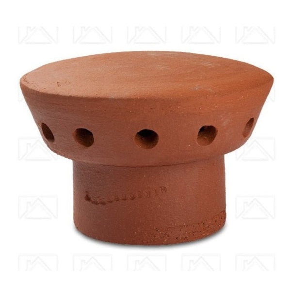 Clay Chimney Pot Flue Vent Red