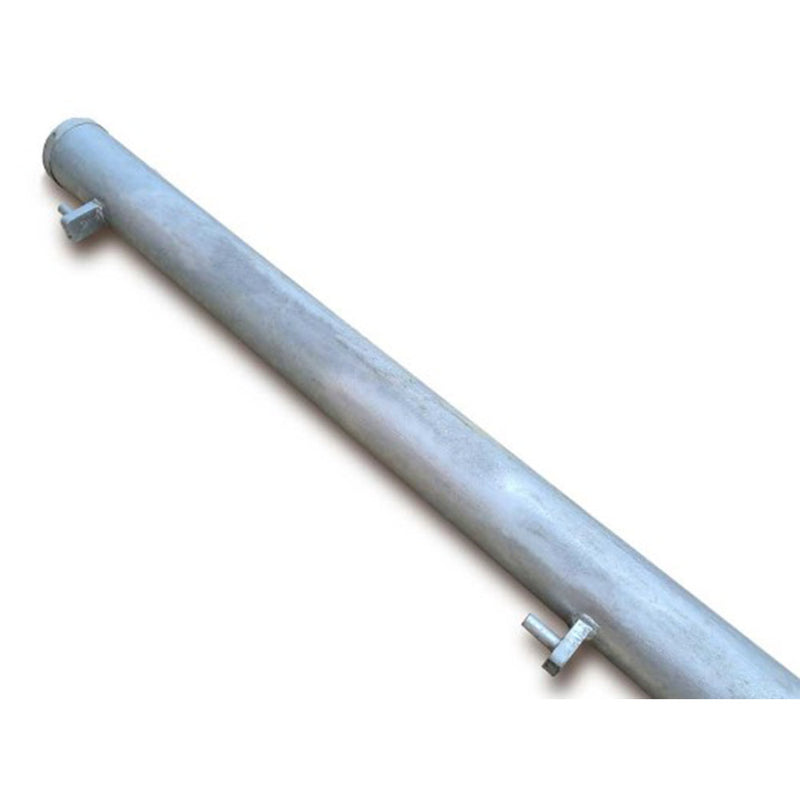 Galvanised Gate Hanging Post 112mm Round