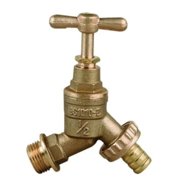 Brass Hose Union Bib Tap