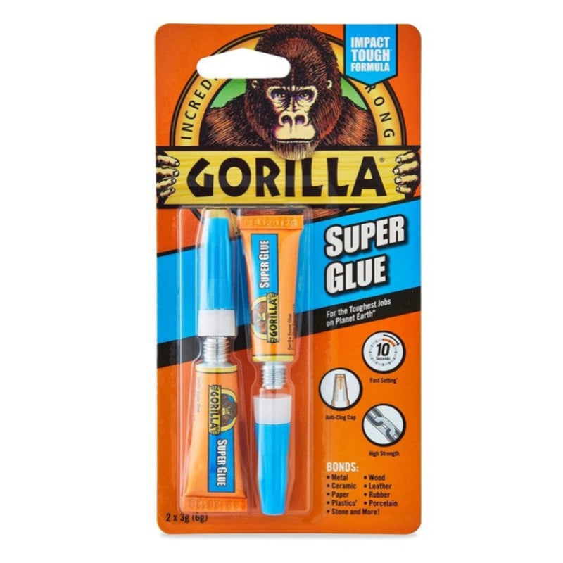 Gorilla Super Glue 2 x 3g