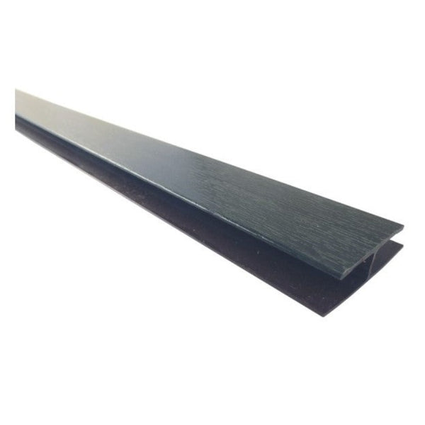 Plastic Hollow Soffit Joiner Anthracite Grey