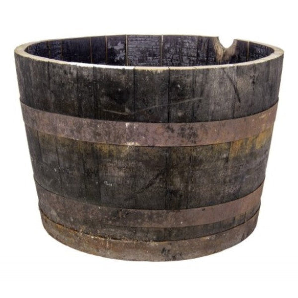 Wooden Oak Barrels Half