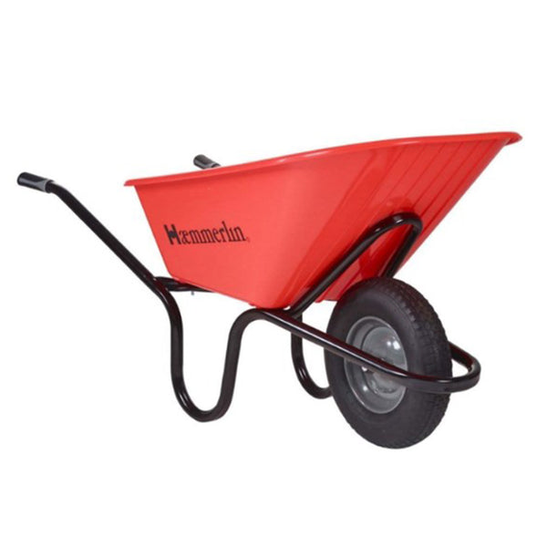 Wheelbarrow Crusader HDPE 120L Orange