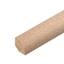 Red Hardwood Quadrant Moulding