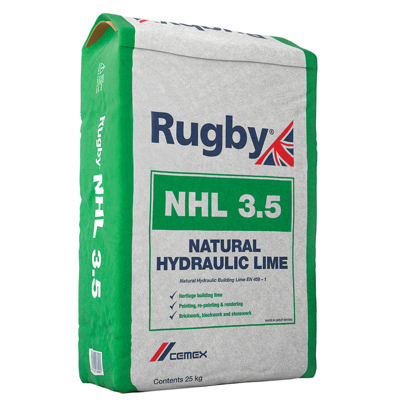 Rugby Hydraulic Lime (NHL 3.5) 25kg