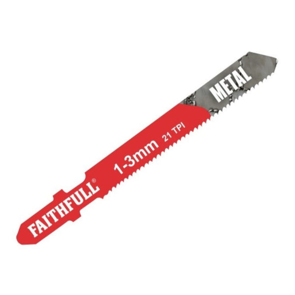 Faithfull HSS Metal Cutting Jigsaw Blade