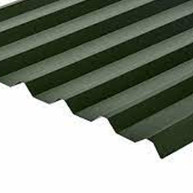 Juniper Green Poly Coated Box Profile Sheet 2.438m