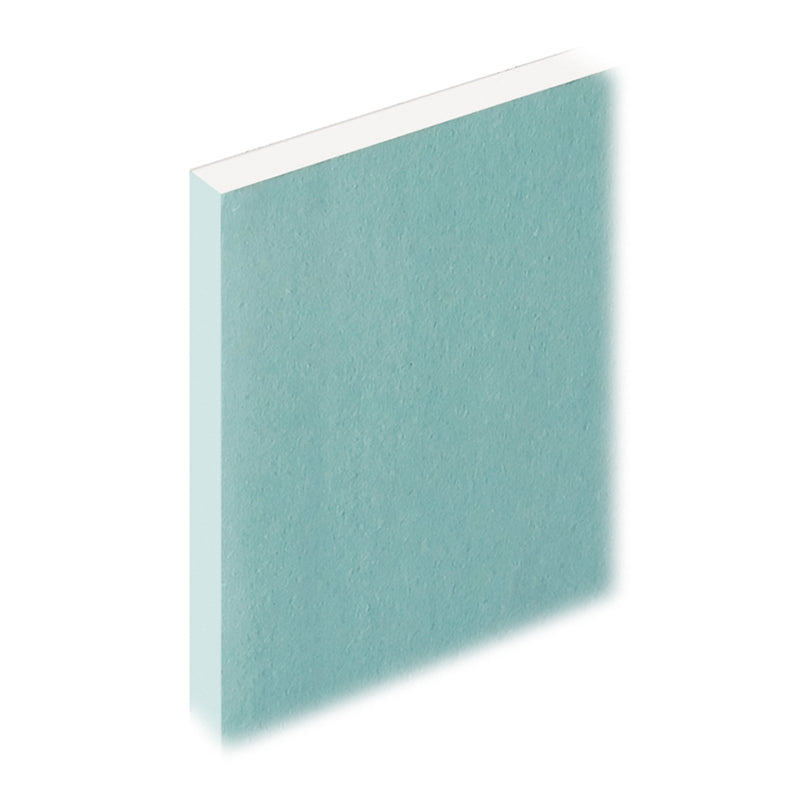 Knauf Plasterboard Moisture Resistant 2400 x 1200 x 12.5mm Square Edge