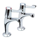 Contract Lever High Pillar Taps