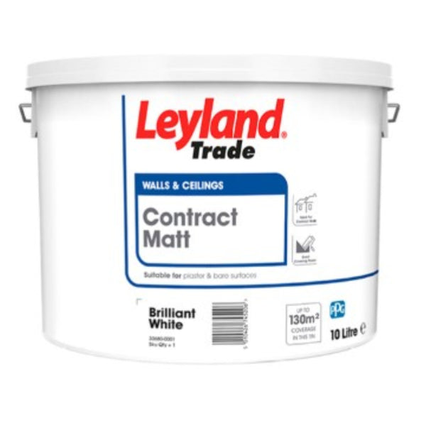 Leyland Contract Matt Emulsion 10ltr
