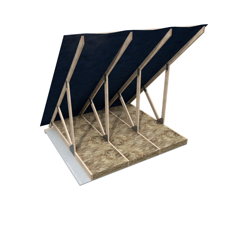 Knauf Loft Roll Insulation 100mm - 13.89m2