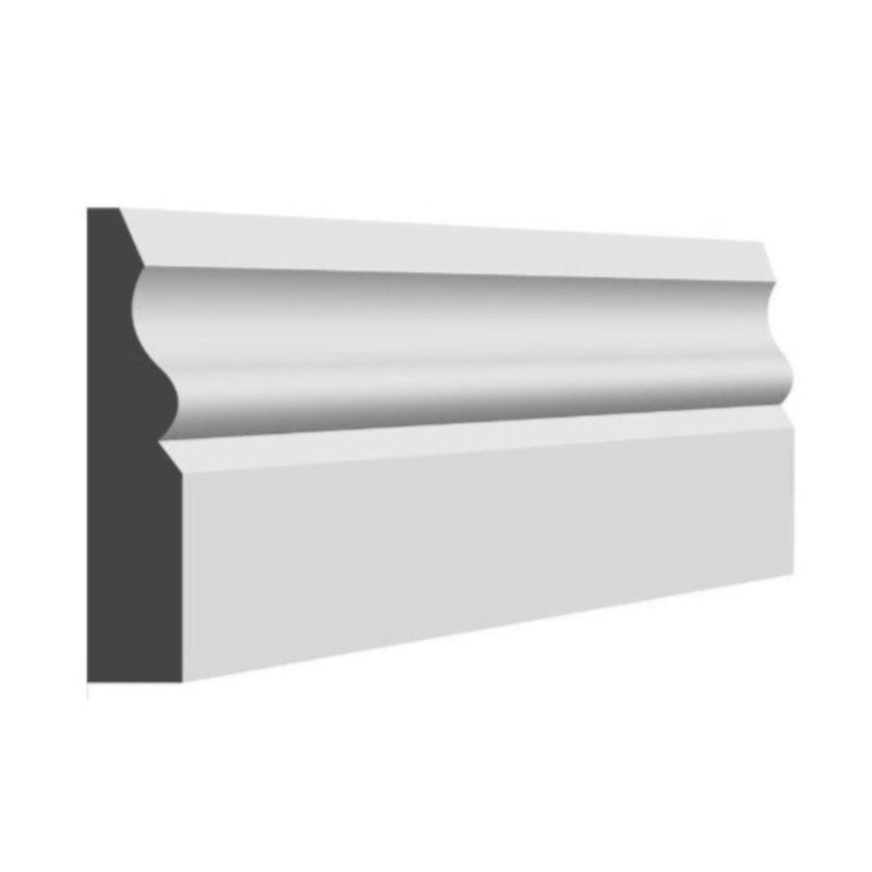 Primed MDF Ogee Architrave 18 x 68mm (4.4m Length)