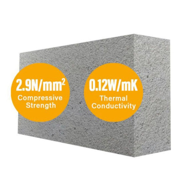 Mannok Aircrete Blocks 100mm Super B3