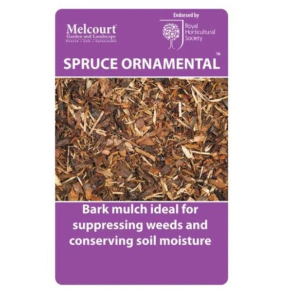 Melcourt Spruce Ornamental Bark Mulch 60ltr