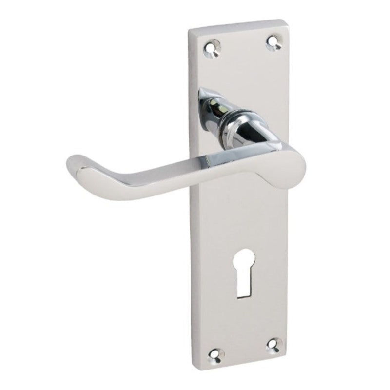 Picasso Scroll Lever Lock Set Door Handle