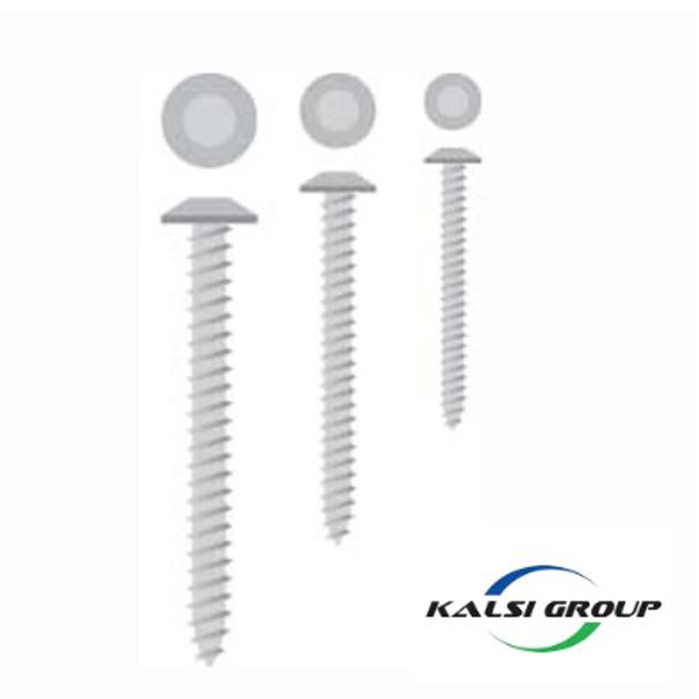 thumbnail image 2 of 50-Pack White Poly Top Pins For Caravan/RV Windows - 25mm Long, Plastic Capping 2 of 12
