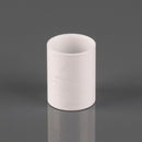 Solvent Weld Waste Straight Connector White